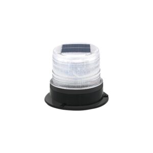 820 GYROPHARE SOLAIRE BLANC LED 12V-24V