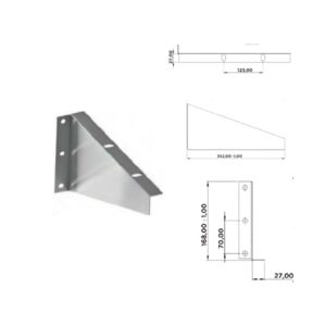 AC132 SUPPORT DE BIDON 30L