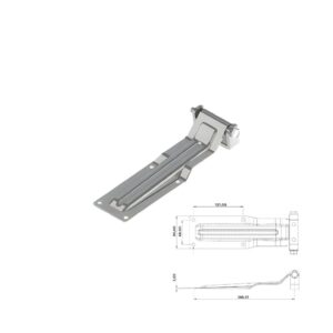 CA445 CHARNIERE  INOX (0015)