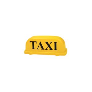 PLAQUE TAXI JAUNE 1010  26.5CM*10CM