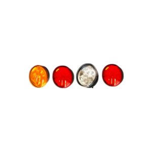 307-1 FEU ROND LED 24V BLANC/ORANGE/ROUGE